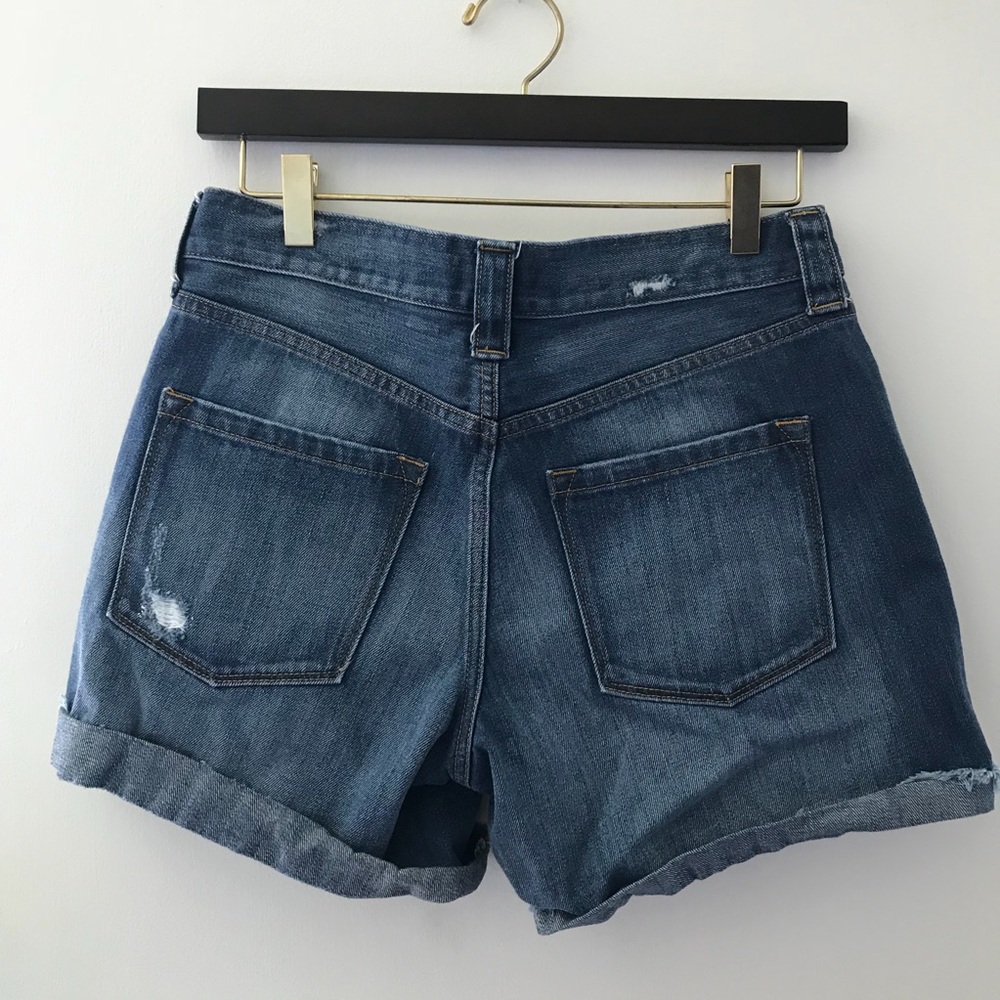 J. Crew Cuffed Denim Shorts - Picture 2 of 6